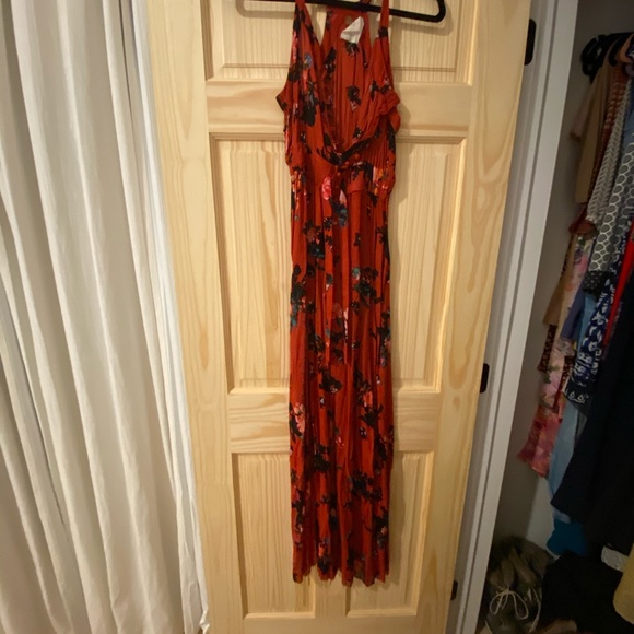 Red Free People Jumpsuit - Picture 3 of 5